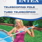 INTEX 29055E 110in Telescoping Aluminum Pole For Above Ground Pool Maintenance 110-Inch (2.79m) Shaft Only