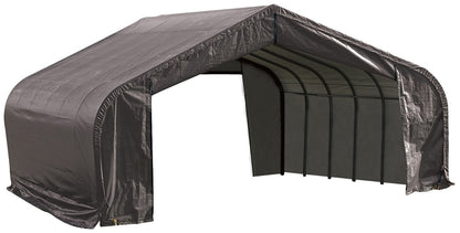 ShelterLogic 82043 Gris 22'x20'x12' Abri style pic 22'x20'x12' Gris 