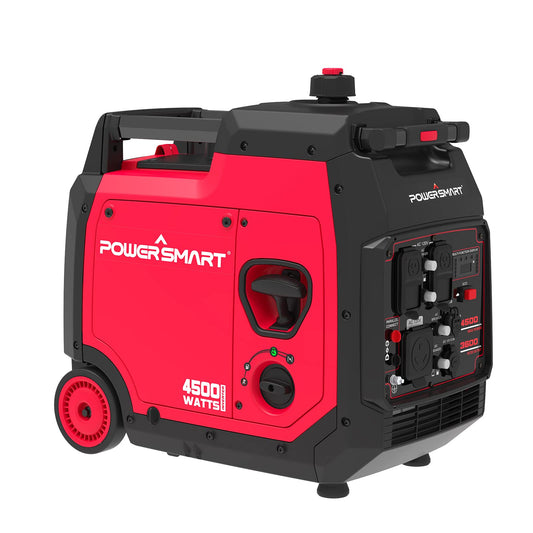 PowerSmart Portable Inverter Gas Generator 4500 Watt, RV Ready Outdoor Generator