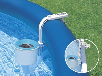 Écumoire automatique de surface de piscine murale Intex Deluxe | 28000E 1