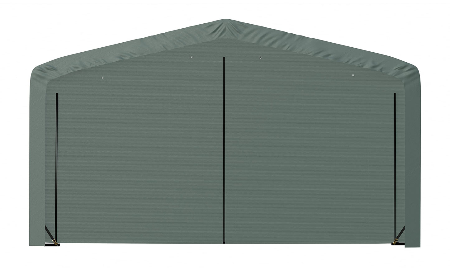 ShelterLogic ShelterTube Abri de garage et de stockage, 20' x 18' x 12', cadre en acier robuste, boîtier résistant au vent et à la neige, vert 20' x 18' x 12' 