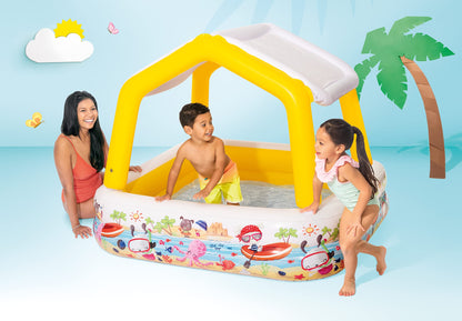 Piscine gonflable Intex Sun Shade, 62" x 62" x 48", à partir de 2 ans