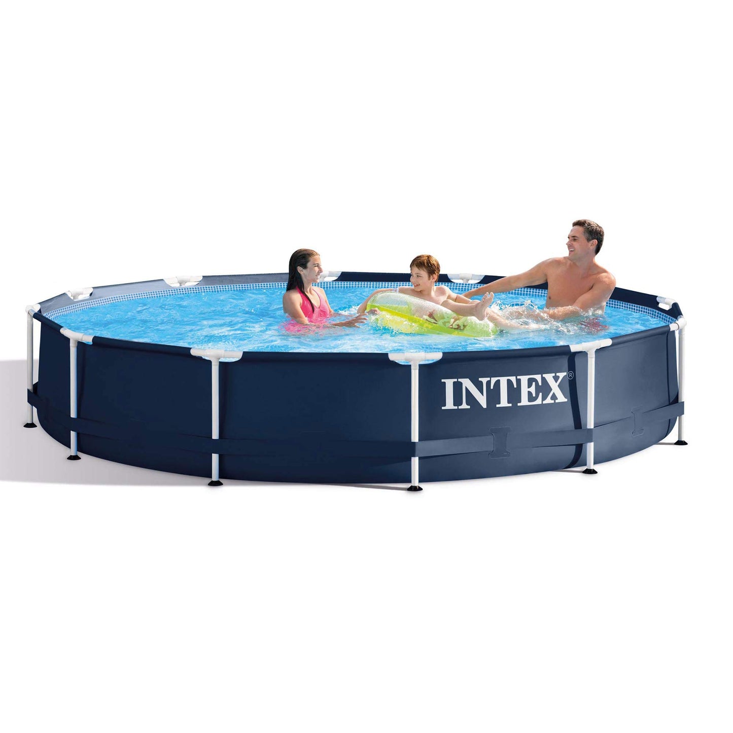 Intex Metal Frame 12ft x 30" Round Above Ground Pool Set