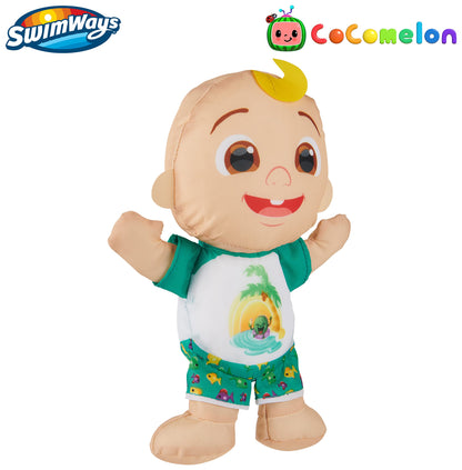 Swimways Cocomelon JJ Swim Huggable, jouets pour enfants, jouets de bain et jouets de plage, animal flottant en peluche pour enfants à partir de 1 an