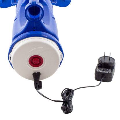 POOL BLASTER Catfish Ultra Rechargeable, alimenté par batterie, nettoyeur de piscine, idéal pour les piscines creusées et les piscines hors sol pour nettoyer les feuilles, la saleté et le sable et le limon.