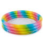 Intex Rainbow Ombre 3 Ring Pool Play Center Only