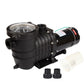 TOPWAY 2HP 110V/230V Dual Voltage Swimming Pool Pump 114GPM Filter Garden lnground and Above Ground Pools Water Pump 2.0 HP Dual Volt