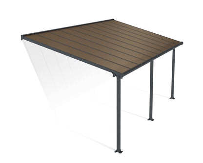 Palram - Canopia Olympia Patio Cover - 10' x 20' - Gray/Bronze 10’ x 20’