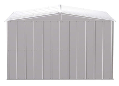 Arrow Shed Classic 10' x 12' Hangar de rangement extérieur cadenassable en acier, gris flûte 10' x 12' 