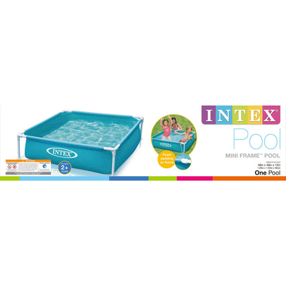 Intex Mini Frame Piscine, Bleu