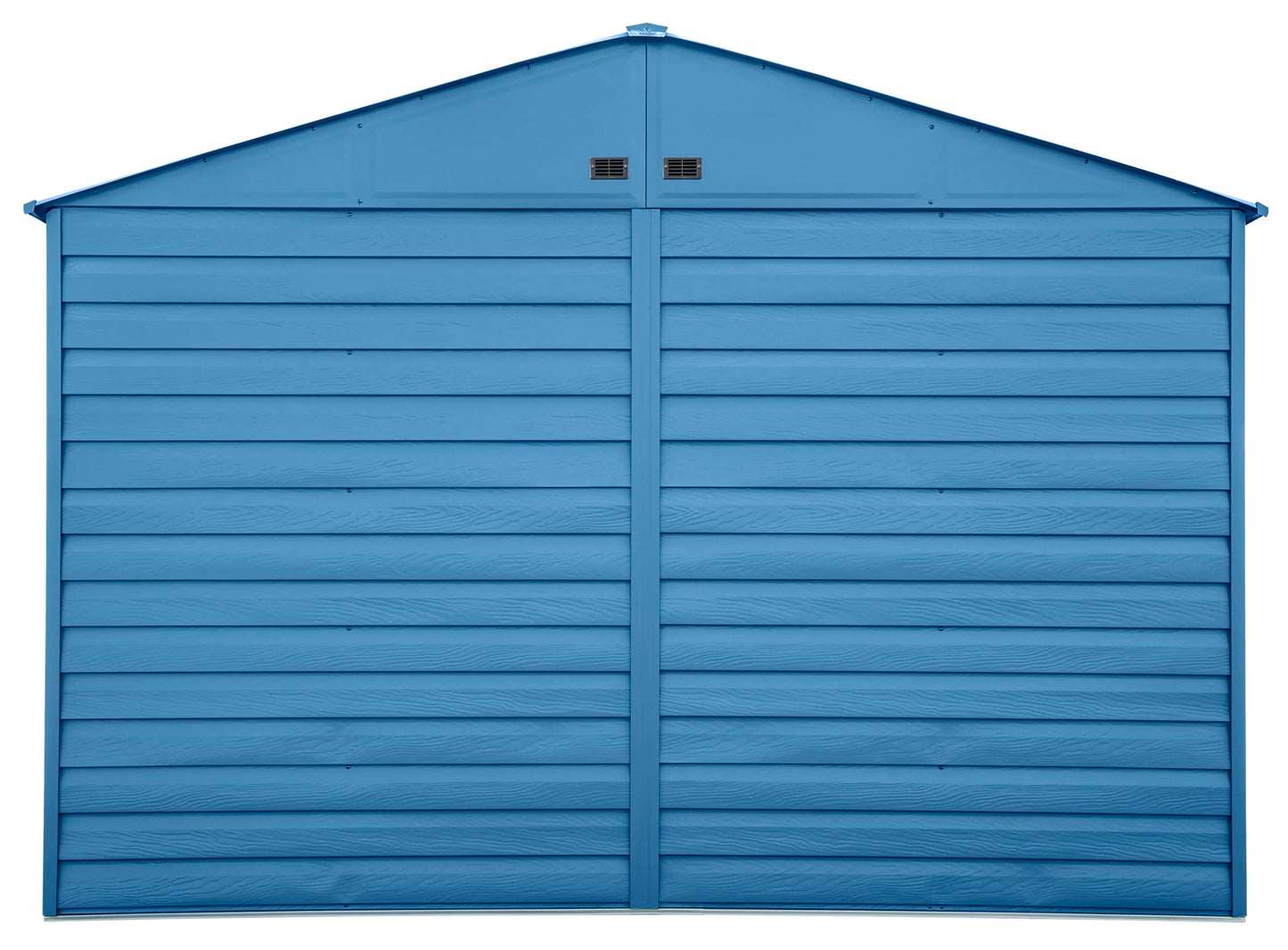 Arrow Shed Select Hangar de rangement extérieur verrouillable en acier, 10' x 8', bleu gris 