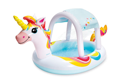 Intex Unicorn Spray Piscine pour tout-petits, 100" x 52"