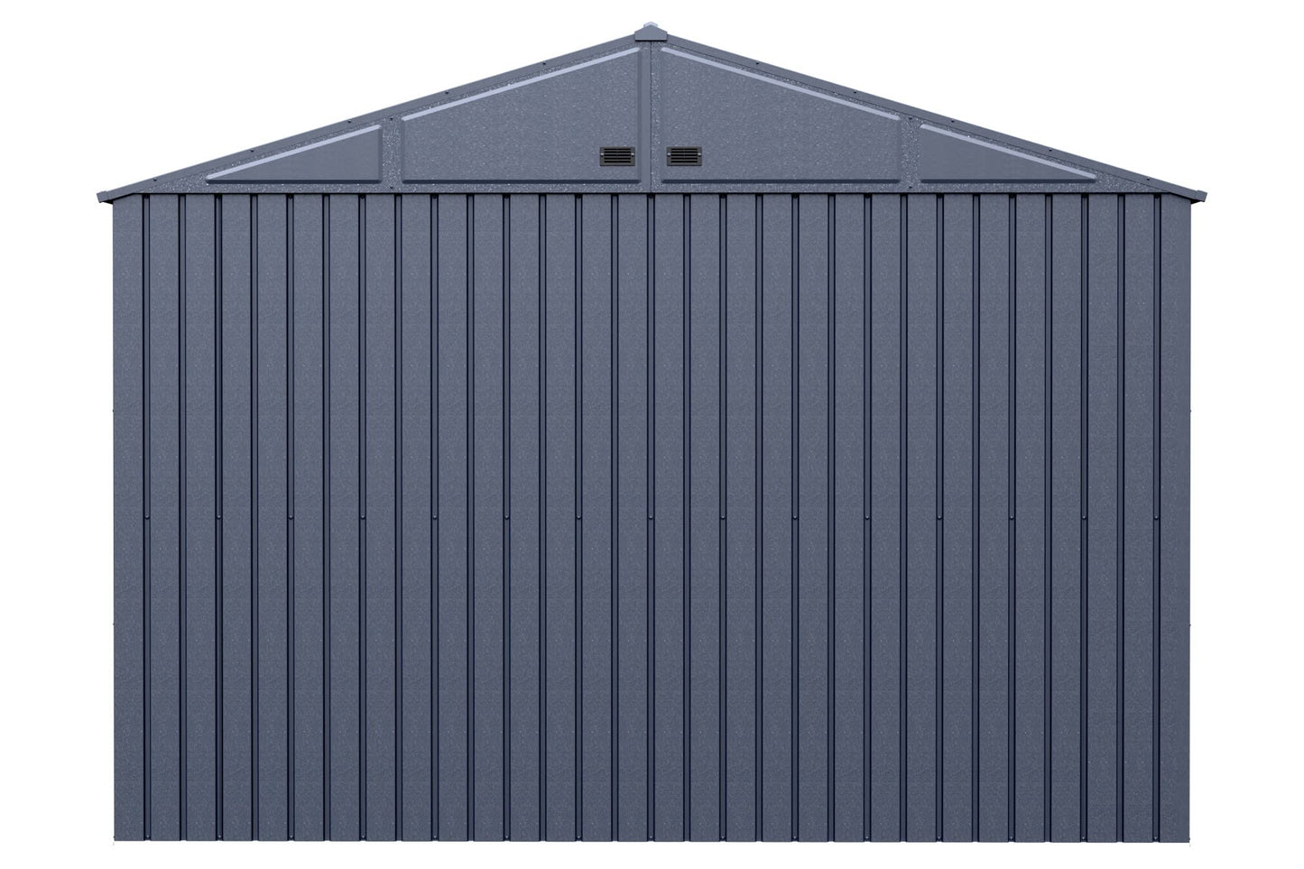 Arrow Shed Elite Hangar de rangement extérieur en acier avec toit à pignon verrouillable 3 m x 3 m, anthracite 