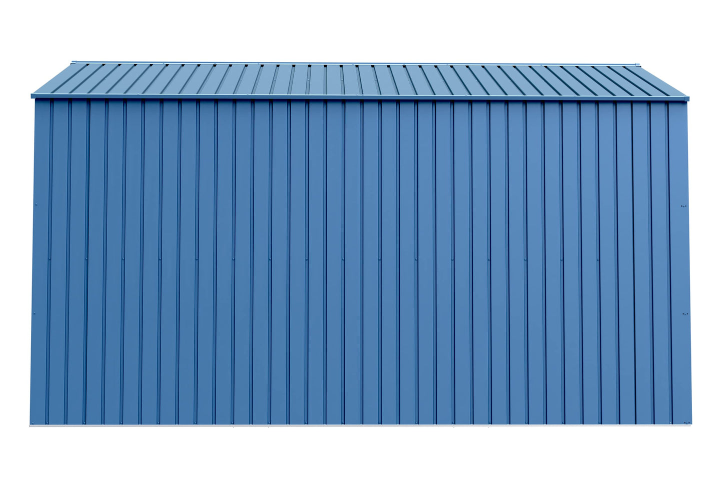 Arrow Shed Elite Abri de rangement extérieur verrouillable en acier avec toit à pignon de 10' x 12', bleu gris 