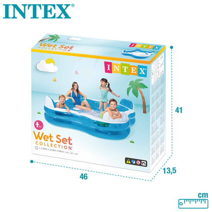 Piscine gonflable familiale INTEX Swim Center, 90" x 90" x 26"