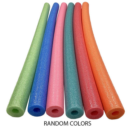 Oodles of Noodles Deluxe Foam Pool Swim Noodles - Lot de 6 multicolores