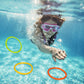 Pool Toys for Kids Ages 8-12, 6 Pcs Swimming Diving Toys Summer Underwater Training Swim Toys, Diving Rings for Teens Adults