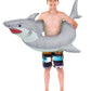 GoFloats 'Great White Bite' Shark Pool Float Party Tube - Inflatable Rafts, Adults & Kids Party Tube Jr.