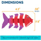 SwimWays Fish Styx Kids Fish-Shaped Pool Diving Toys (3 Pack), Bath Toys & Pool Party Supplies for Kids Ages 5 and Up Fish Styx Diving Toy-3 Pack