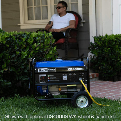 DuroMax XP4000S Portable Generator-4000 Watt Gas Powered Camping & RV Ready, 50 State Approved 4,000-Watt Gas