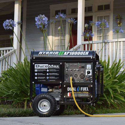 DuroMax XP10000EH Dual Fuel Portable Generator - 10000 Watt