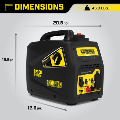 Champion modèle #100705 Onduleur 2000 watts 