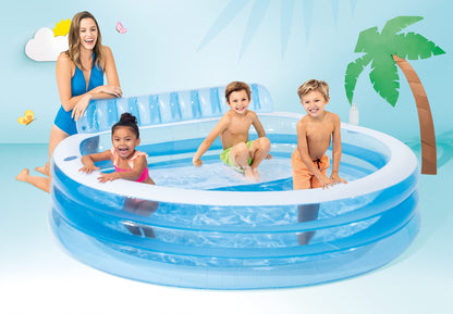 Piscine familiale Intex, 90" x 86" x 31", à partir de 3 ans