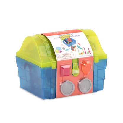 Battat - Ensemble de plongée pirate - Jouets aquatiques et jouets de piscine Jeu de plongée dans une boîte à jouets au trésor pour enfants à partir de 6 ans (28 pièces)