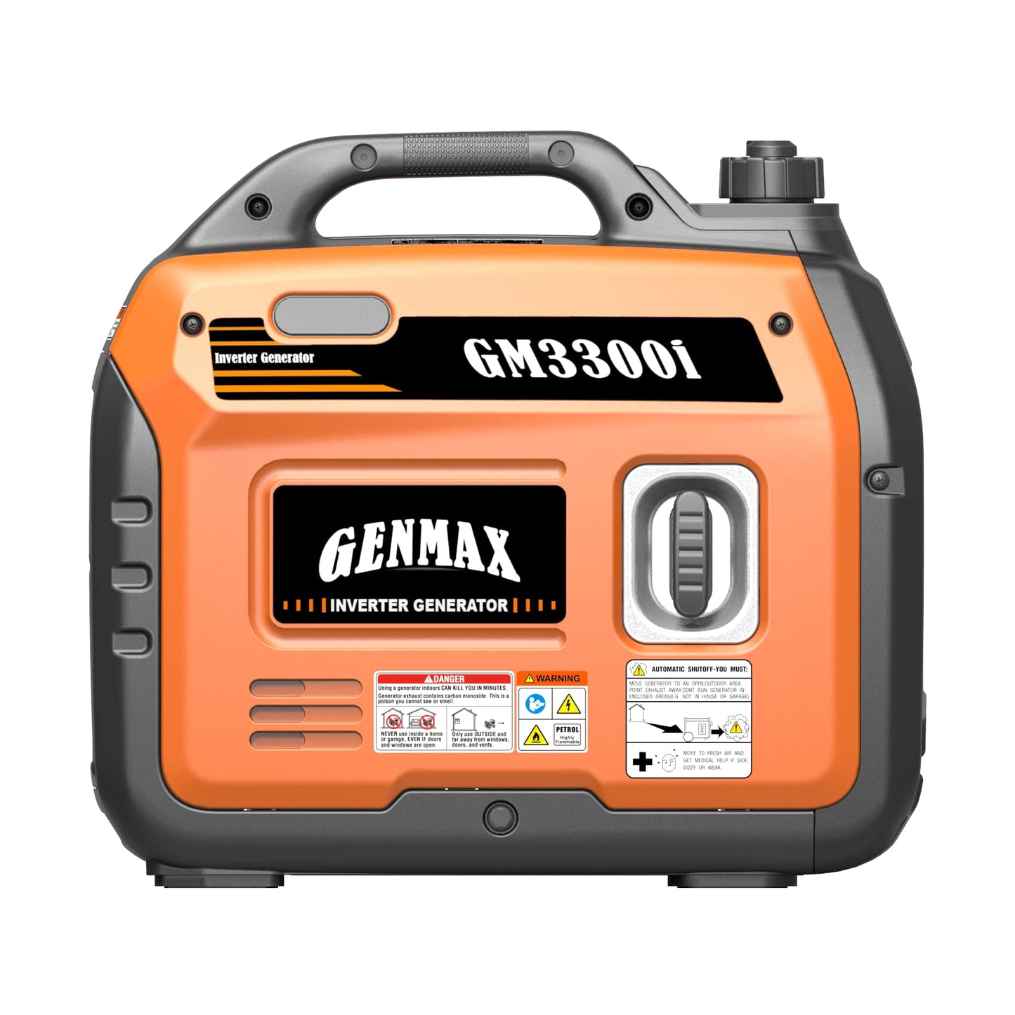 GENMAX GM3300i Générateur à onduleur portable à moteur à gaz ultra-silencieux 3300 W 