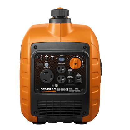 Generac 7129 GP3000i 3000-Watt Gas-Powered Portable Inverter Generator