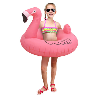 GoFloats GoFloats Flamingo Party Tube Gonflable Party Tube Jr. Rose