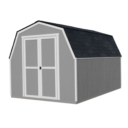 Handy Home Products Andover 8 ft. x 12 ft. Gambrel Storage Shed