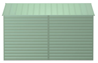 Arrow Shed Select Hangar de rangement extérieur verrouillable en acier, 10' x 12', vert sauge 