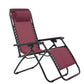 Zero Gravity Chair-Burgundy Burgundy