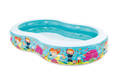 Intex Pool Snorkel Fun Swim Center, 103" x 63" x 18", à partir de 3 ans