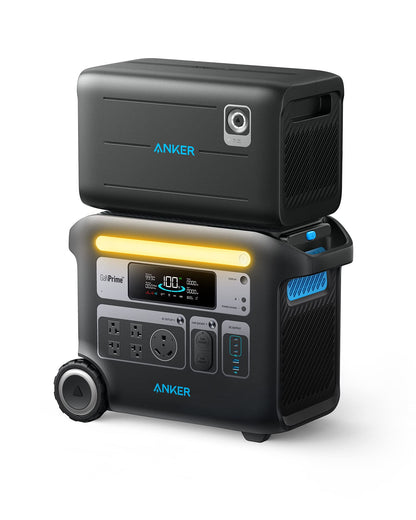 Centrale électrique portable Anker SOLIX F2000, batterie d'extension PowerHouse 767 et 760 - A1780 