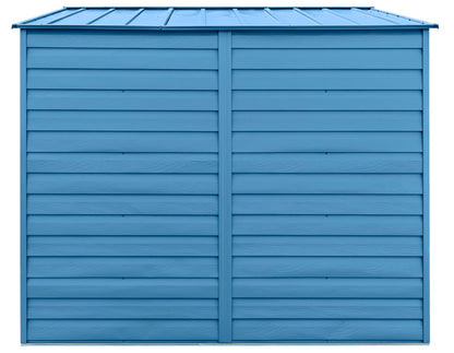 Arrow Shed Select Hangar de rangement extérieur verrouillable en acier, 10' x 8', bleu gris 