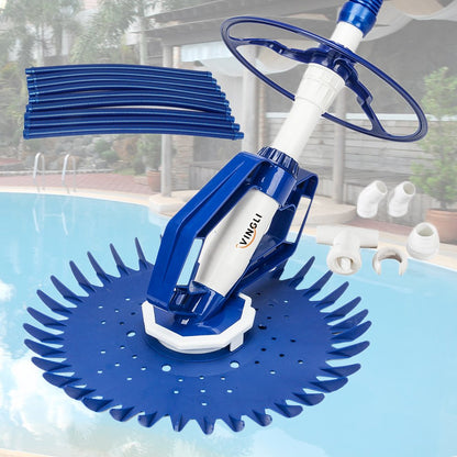 Aspirateur de piscine VINGLI hors sol intérieur extérieur automatique nettoyeur de piscine balayeuse balayeuse sur chenilles