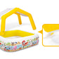 Intex Sun Shade Inflatable Pool, 62" x 62" x 48", Ages 2+