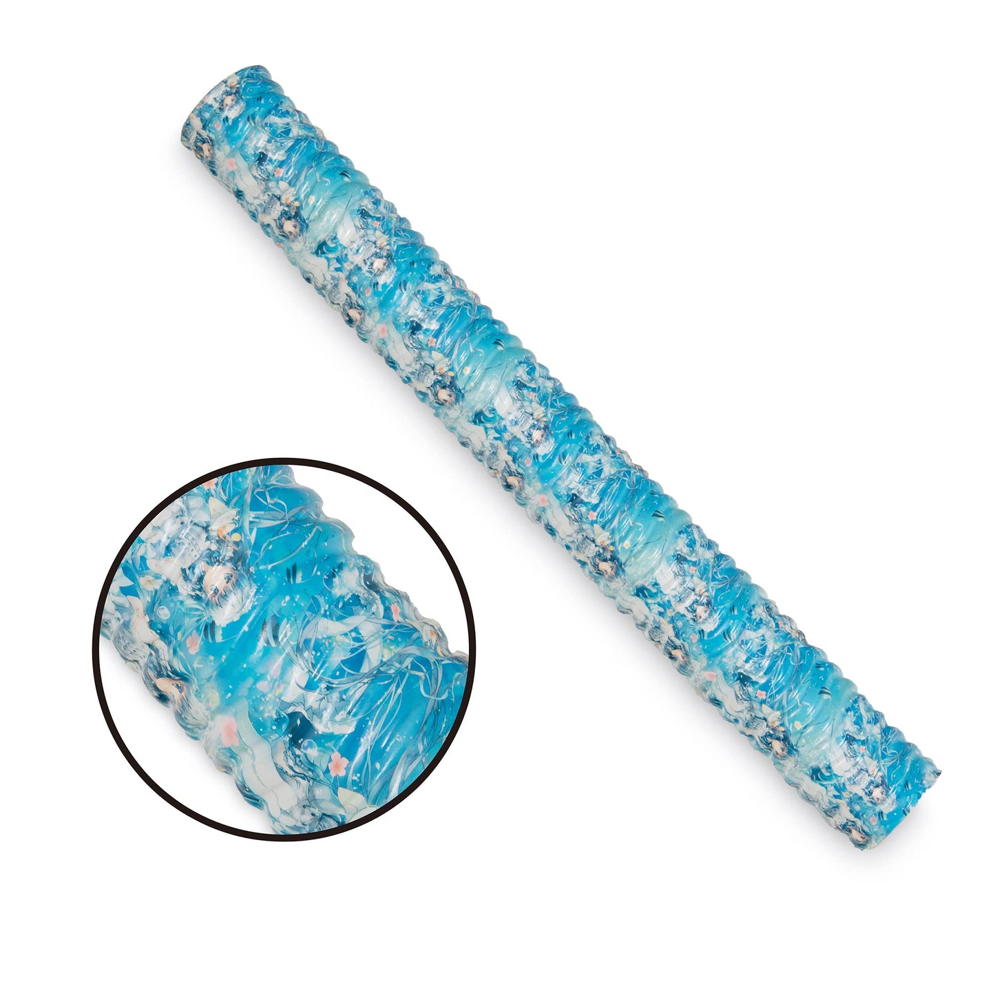 IMMERSA Jumbo Swimming Pool Noodles, Premium Water-Based Vinyl Coating and UV Resistant Soft Foam Noodles for Swimming and Floating, Lake Floats, Pool Floats for Adults and Kids. Ice Princess
