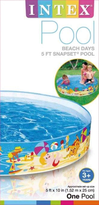 Intex Beach Days Snapset Piscine pour enfants