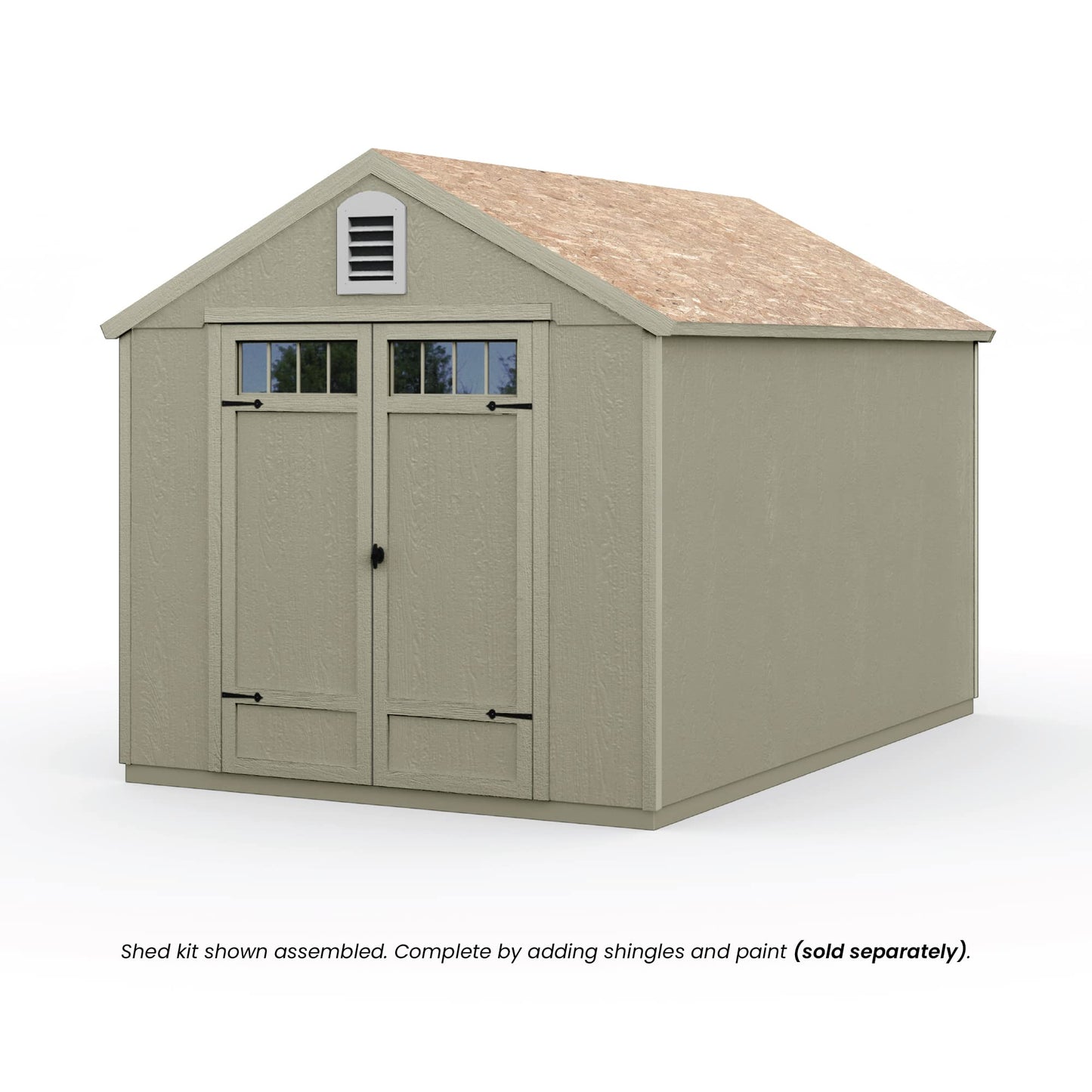 Handy Home Products Hangar de rangement en bois à faire soi-même Greenbriar 8 x 12 