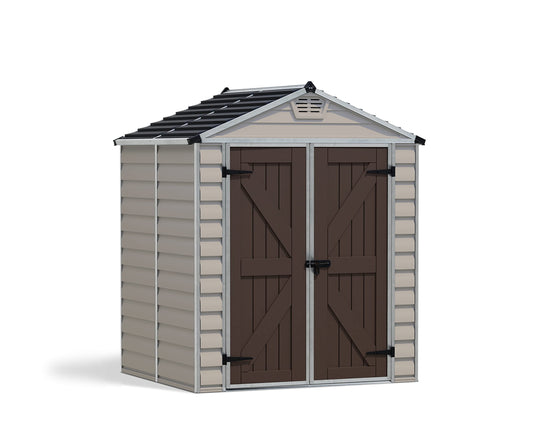 Palram - Canopia SkyLight 6' x 5' Storage Shed - Tan 6' x 5'