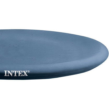 Intex N/AA 13' x 12" Easy Set Above Ground Rope Tie PVC Vinyl Pool Cover |, 1 Pack, Blue