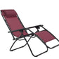 Zero Gravity Chair-Burgundy Burgundy