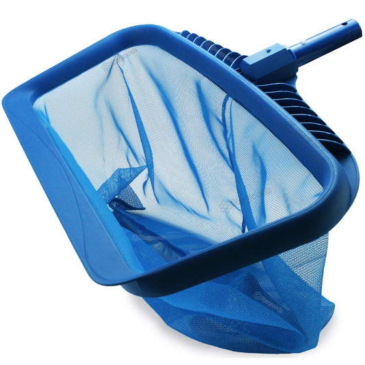 Filet d'écumoire de piscine Stargoods, outil de nettoyage de râteau à feuilles robuste, attrape-sac en filet à mailles fines