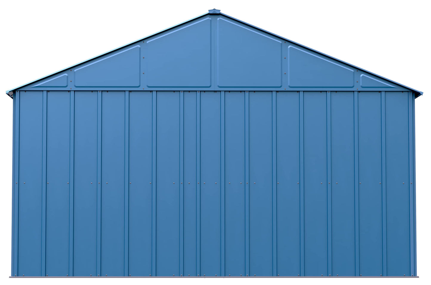 Arrow Sheds Classic 12' x 17' Hangar de rangement extérieur cadenassable en acier, bleu gris 