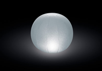 Intex Floating LED Inflatable Ball Light with Multi-Color Illumination, Battery Powered