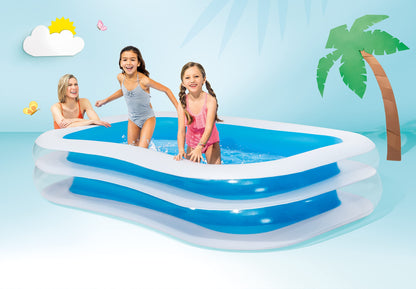 Piscine gonflable familiale Intex Swim Center, 103" x 69" x 22", à partir de 6 ans