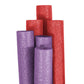 Pool Mate Premium Extra-Large Swimming Pool Noodles, Purple and Red 6-Pack 6-pack Purple and Red